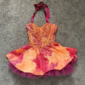 Amazing Vintage Jovani• mini ballet sequin dress